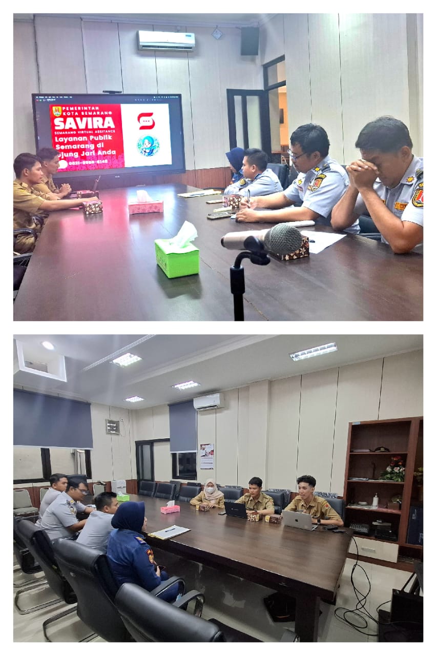 Survei Koordinasi Aplikasi SAVIRA di Kantor DISHUB oleh DISKOMINFO Kota Semarang